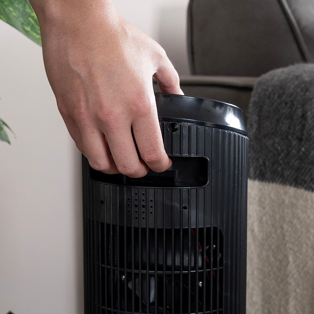 Radiateur Tour Électrique avec Cheminée Décorative