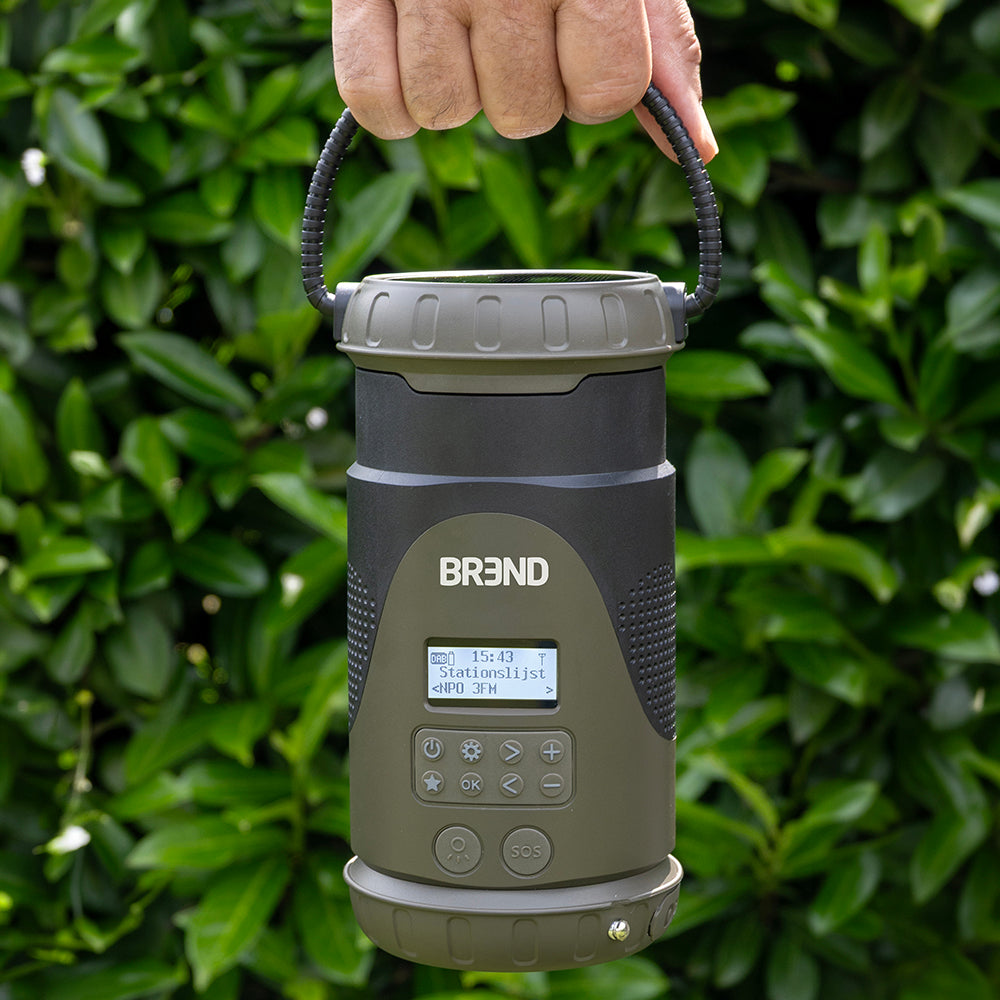 Radio d'urgence avec lampe de poche - FM/DAB/DAB+