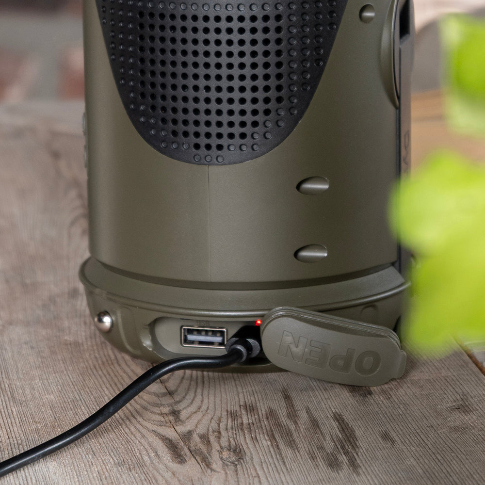 Radio d'urgence avec lampe de poche - FM/DAB/DAB+