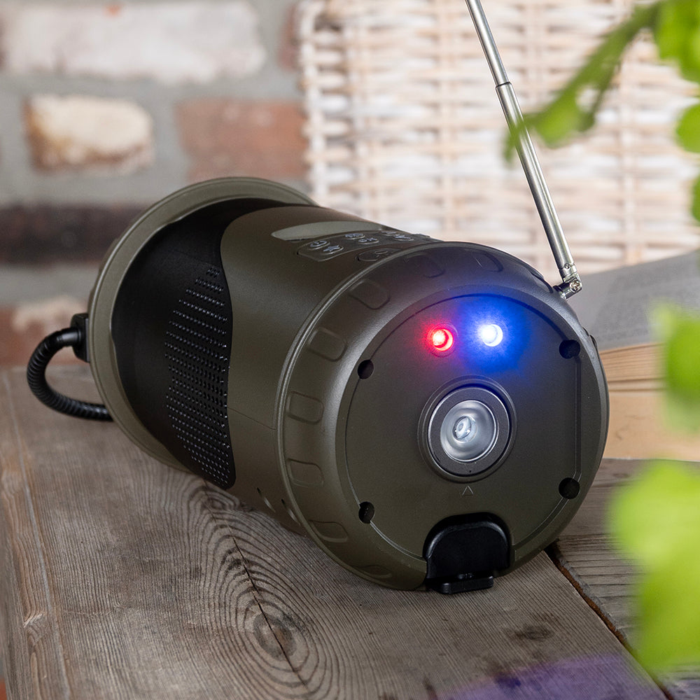 Radio d'urgence avec lampe de poche - FM/DAB/DAB+