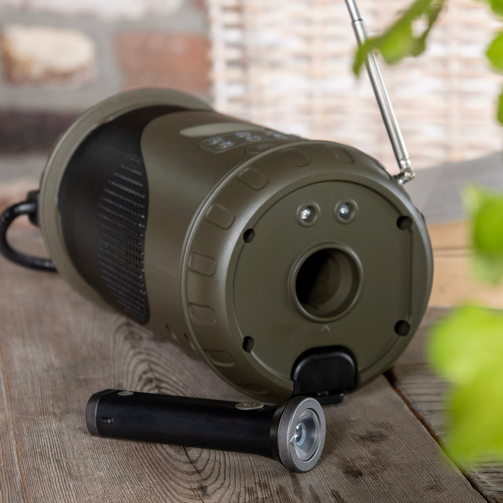 Radio d'urgence avec lampe de poche - FM/DAB/DAB+