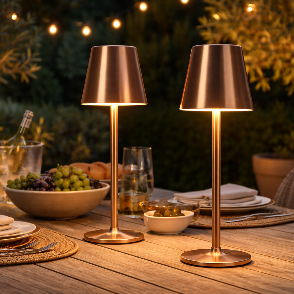 Lampes de table sans fil - Lot de 2