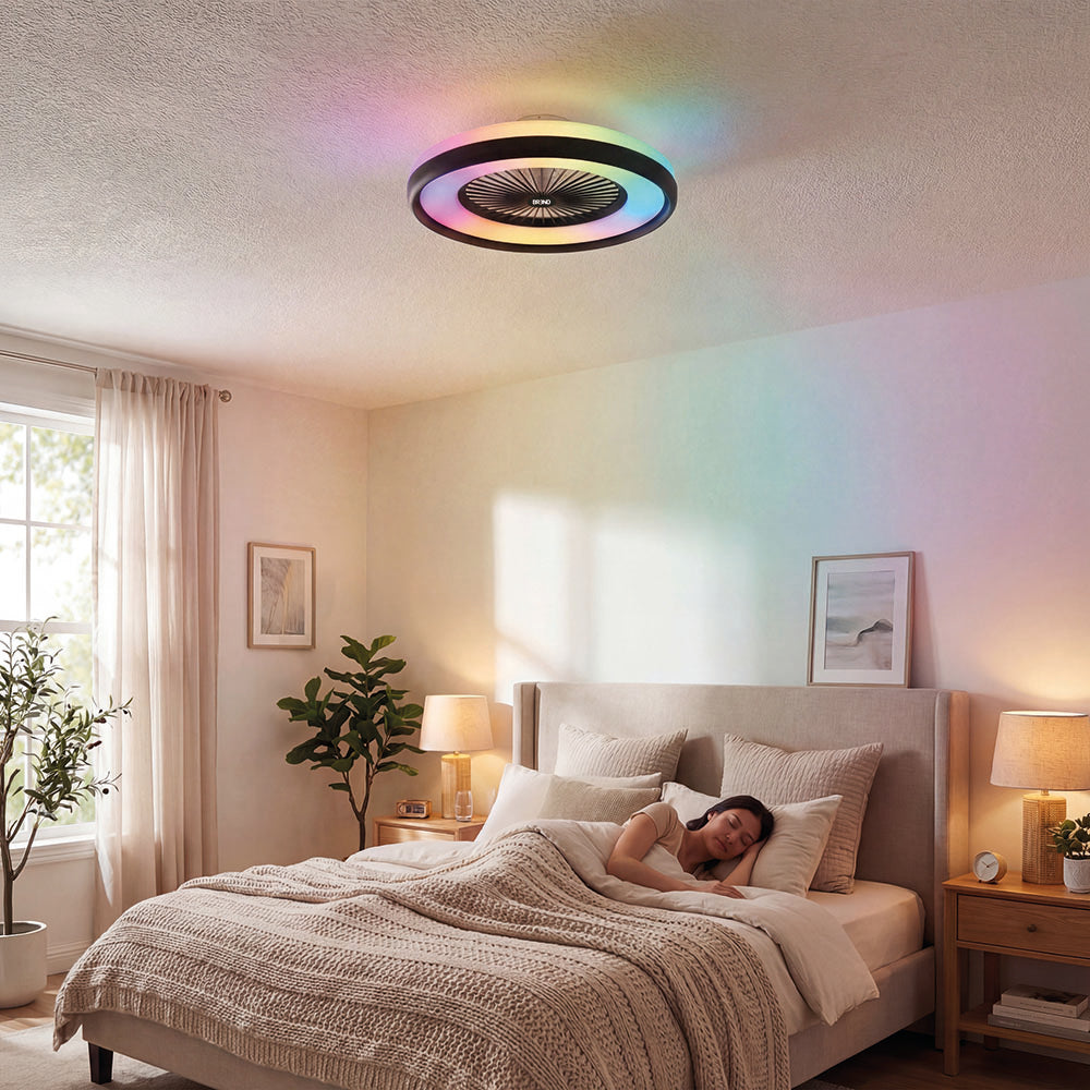 Slimme Plafondlamp met Ventilator